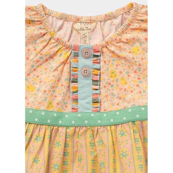 Matilda Jane Girls Dream Chasers Play Outside Tunic Size 6 - Picture 4 of 5